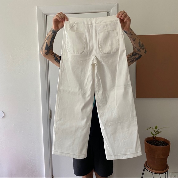 White Wide Leg Pants from Everlane - Picture 2 of 3